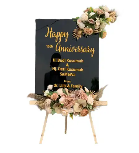 Papan Bunga Akrilik TANA TORAJA