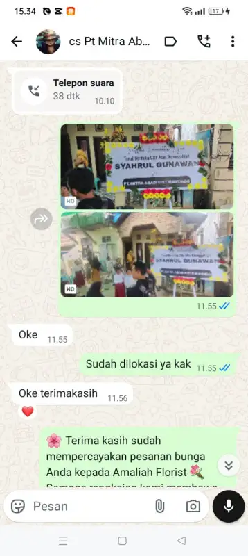 Testimonial Papan ucapan TANA TORAJA