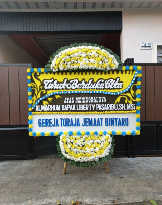 Papan Bunga Duka di TANA TORAJA
